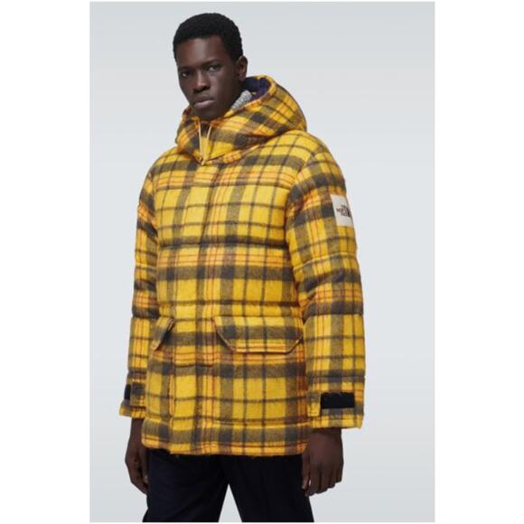 The North Face Unisex M Brown Label Down Parka Summit Gold Heritge - Picture 1 of 9